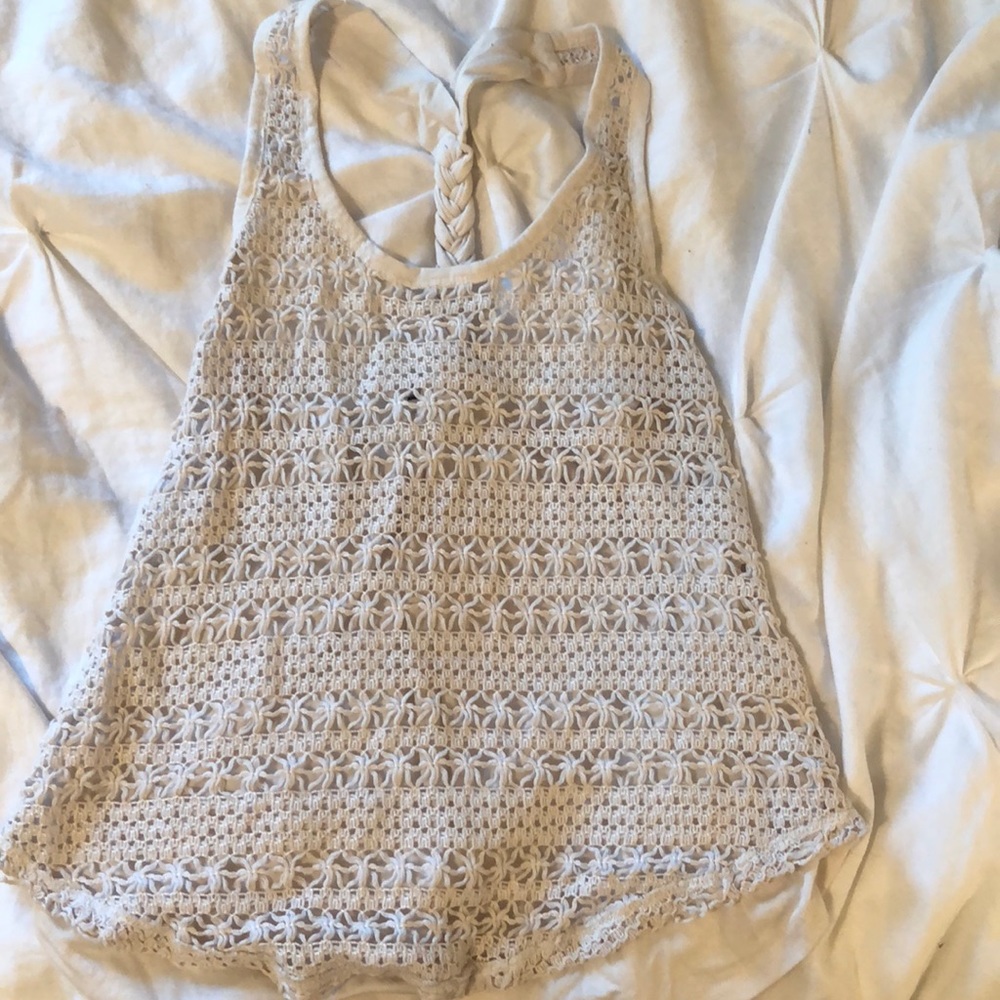 Croche Tank Top